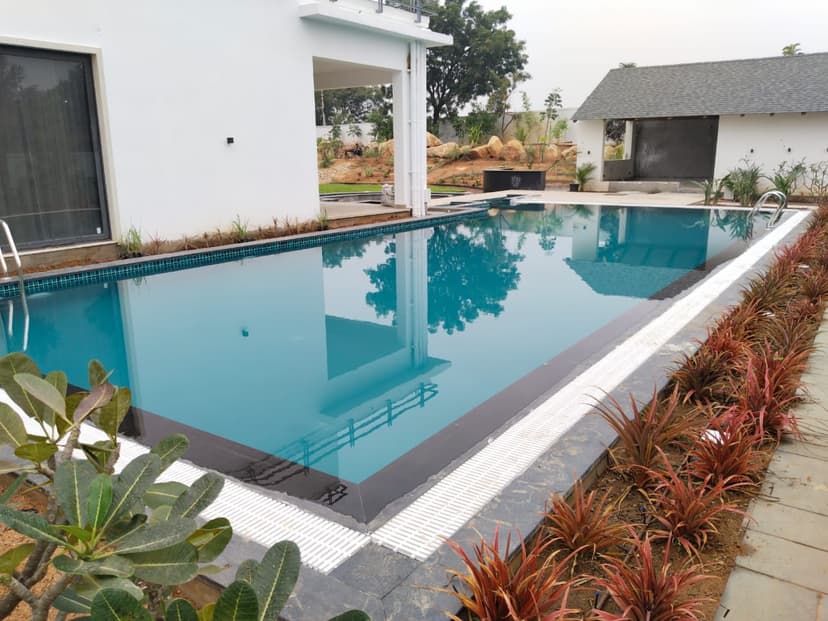 Swimming Pool Construction — Domestic project