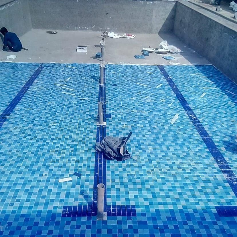 Swimming Pool Construction — Domestic project